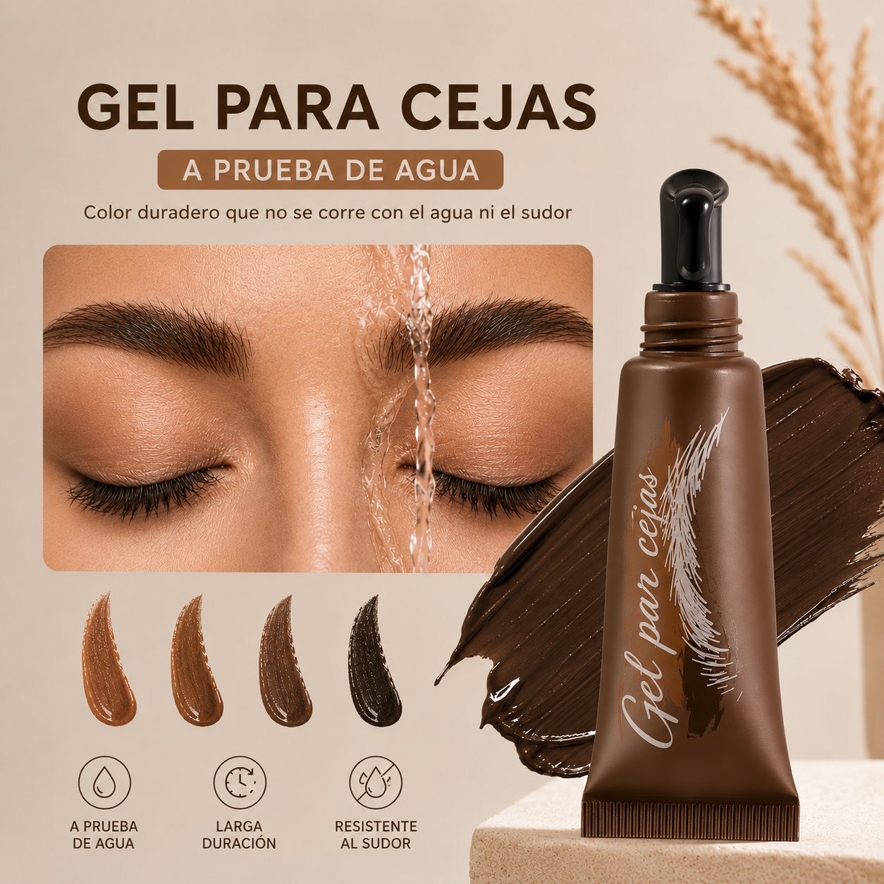 VELURA™ |  Gel de Cejas Efecto Laminado 72H